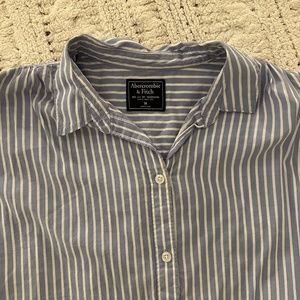 Abercrombie & Fitch Womens Striped Shirt